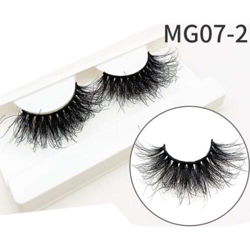 NEW 1pairs Makeup 10-25mm Mink Lashes False Eyelashes 5D Mink Lashes Dramatic Full Strip Lashes 3D Mink Eyelashes Extension Mink