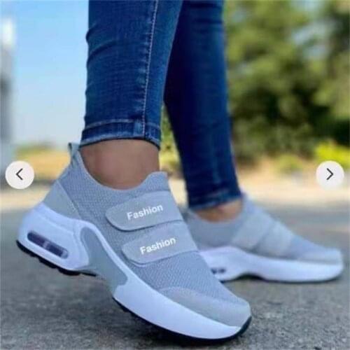 Chunky Sneakers Women 2020 Platform Shoes Woman Fashion Mesh Flat Casual Shoes White Wedges Female Zapatos Para Mujer Platform