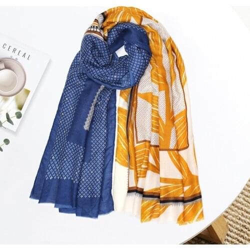 Aztec Fashion Lurex Glitter Floral Patchwork Fringe Viscose Shawl Scarf Lady Wrap Pashmina Snood Bufandas Muslim Hijab 180*90cm