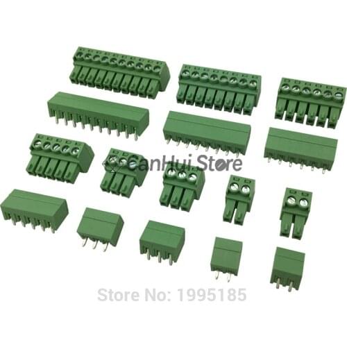 15EDG 3.81MM 3.5MM KF2EDG PCB Screw Terminal Block Connector PLUG PIN HEADER SOCKET 2/3/4/5/6/7/8/9/10/11/12/13/14/15/16P
