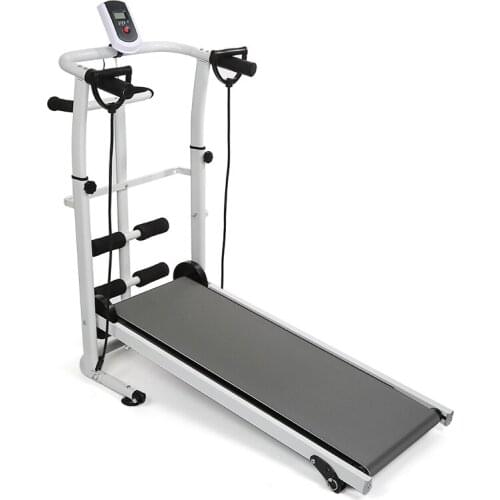 2021 Mechanical Treadmill Home Running Machine With LED Screen Walking Machine Multifunctional Sit Up Indoor Fitness Equipments