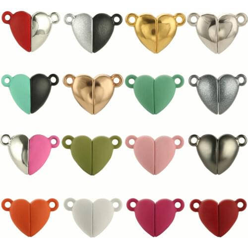 16x10x7mm Metal Strong Magnetic Clasps for Leather Cord Bracelet Necklace Magnet End Clasp Connectors for DIY Jewelry Making
