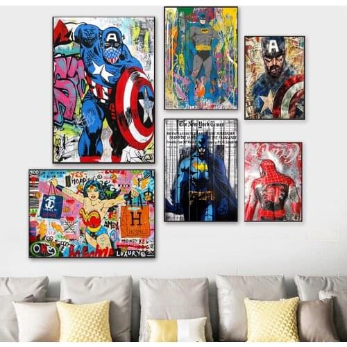 5D Diamond Painting Marvel Spiderman Superhero Corss Stitch Kits Square Embroidery Mosaic Art Picture of Rhinestones Decor Gift