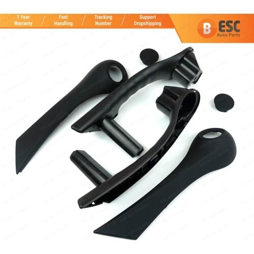 ESC EDP794 Front Inner Door Handle Grip Black 7701475315-16 for Renault Megane MK2