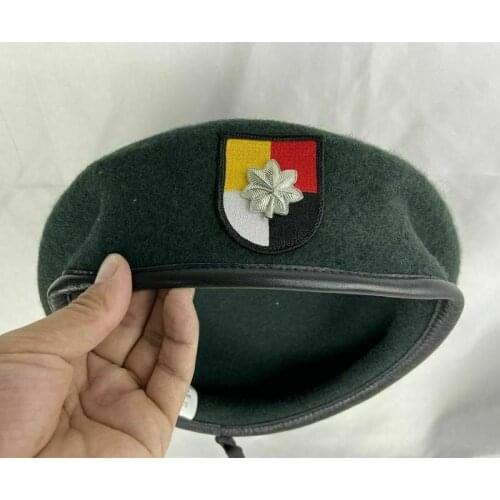 VIETNAM WAR Us Army 3th Special Forces Group AIRBORNE Green Beret OfficerS Lieutenant Colonel INSIGNIA Military HAT CAP