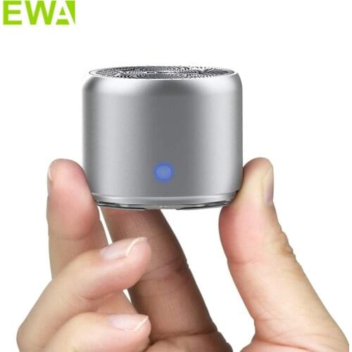 Bluetooth Speaker Portable IP67 Waterproof Mini Metal Heavy Bass Small Steel Gun Sound Column with Radiator Case Carrying Case