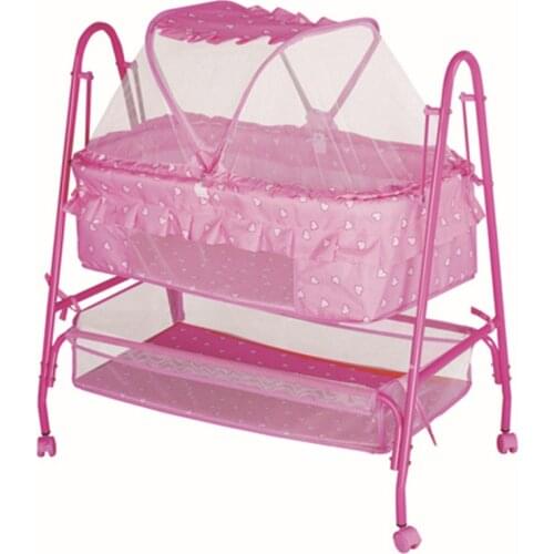 Baby Cradle Swing Cradle for Newborn Baby Baskets Cute Baby Cribs Electric Cradle Bassinets Cuna Electrica Baby Swings AC50YL