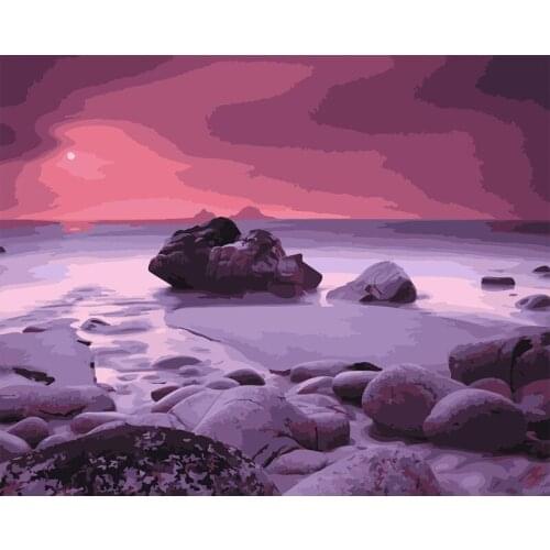 DIY Painting By Numbers Claude Monet Impressionism Drawing On Canvas HandPainted Painting Art Gift DIY Home Decoration