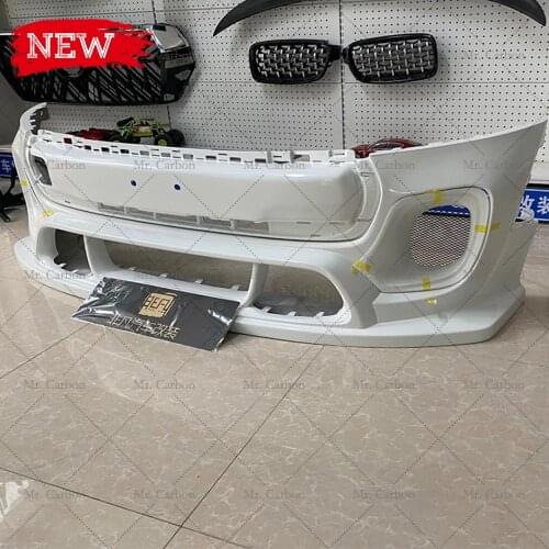FOR MINI COOPER F55 F56 F57 DUELL AG STYLE GLASS FIBER FRONT/REAR BUMPER TRIM BODY KIT TUNING PART F55 F56 F57 FRP BUMPER RACING