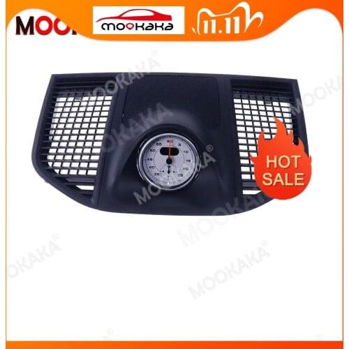 For Porsche Macan 2014-2020 Car Center Clock Compass Stopwatch Interior Dashboard Time Electronic Meter Clock Accessional