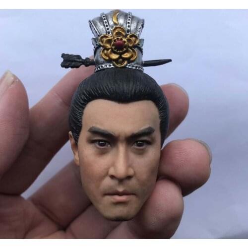 1:6 Scale Zhao Yun Head Sculpt Romance Of The Three Kingdoms toys action figure