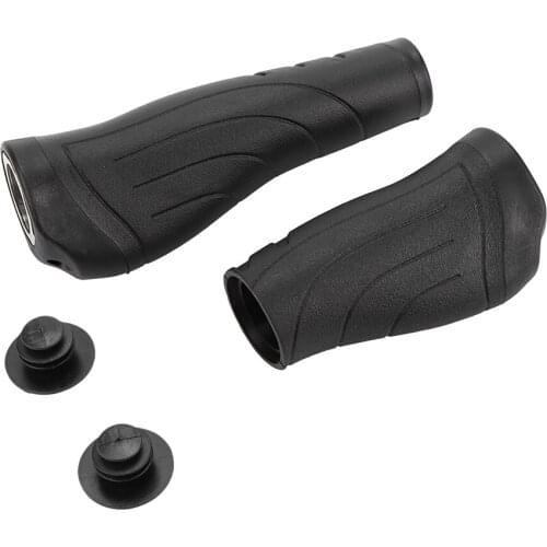 Brand New Rubber Short Long Mountain Folding Bike Handlebar Bar Grips (1*Long+1*Short) Ergonomic Design Good Fit To Palms