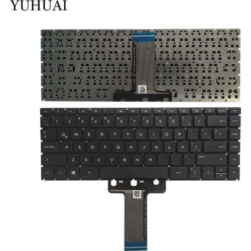 Latin laptop keyboard for HP Pavilion 14-bs 14-bs000 14-bs100 14-bs500 14-bs026la 14-bs027la 14-bs028la without frame keyboard