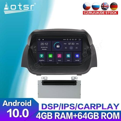 Android Multimedia For Ford Fiesta MK7 2013 - 2016 Car Radio GPS Navigation DVD Video Player Carplay Audio Stereo Touch Screen