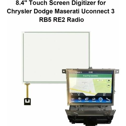 Navigation 8.4 inch Touch Screen LAJ084T001A For Granville Dodge Chrysler 300C Grand Cherokee Fiat For Maserati RB5 RE2 Radio