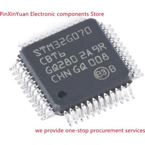 New original STM32G070CBT6 STM32G070 LQFP-48 ARM Cortex-M0+ 32-bit microcontroller -MCU In stock