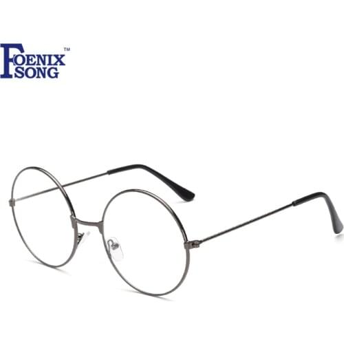 New Men Women Reading Glasses Retro Eyewear Feminino Gafas De Lectura Vintage Gold Frame Round