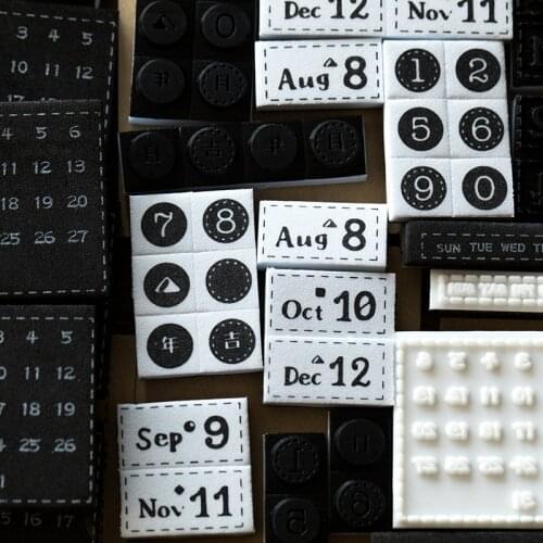 Monthly Of 20121 And Number PVC Foam Stamp Seal For DIY Scrapbooking Card Making Decoroation Crafts