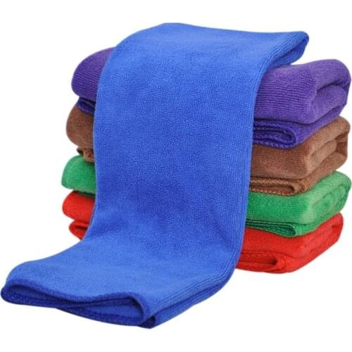 30X70CM Car Wash Microfiber Towel Car Cleaning Drying Cloth Thickening Window Super Absorbency Toalla Microfibra Pulizia Auto