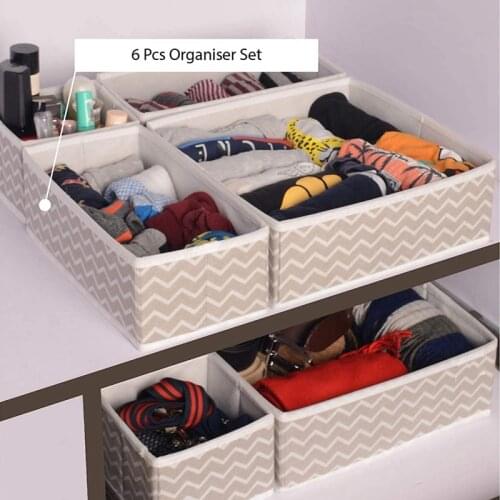 MLGB Drawer Dividers Organisers-Sturdy Organiser to Declutter Your Bedroom Wardrobe and Drawer-Tidy Up Your Space