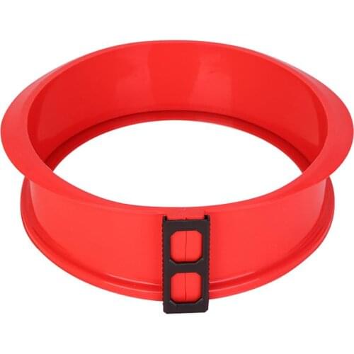 Silicone Springform Pan With Glass Base Cheesecake Mold Tool Convenient And Detachable Baking Silicone Cake Mold (Random Color)