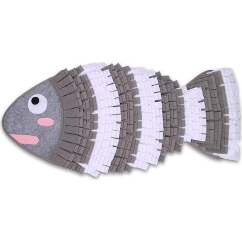 Cute Cartoon Pet Sniffing Mats Soft Dog Nose Pad Training Blanket Portable Smell Pads Relieve Stress Nosework Puzzle Toys