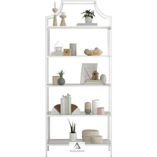 Modern Metal Mirror Double Drawers Dresuar coffe table