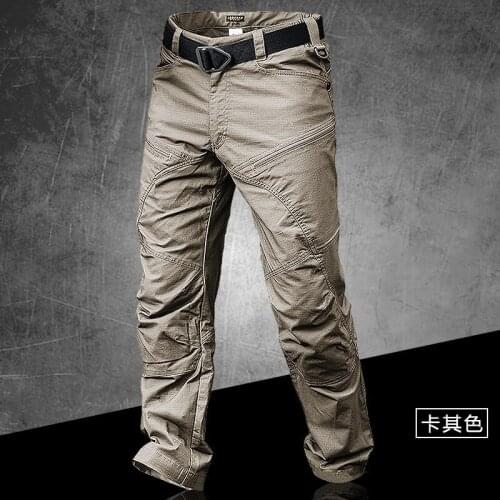 Outdoor Waterproof Quick Dry Stalker Slim Tactical Pants Spring Autumn Training Climbing Breathable Long Cargo Trousers Overalls