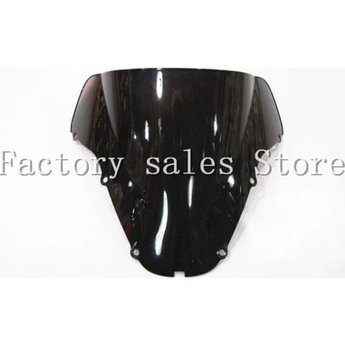 For Honda CBR 900 RR 929 2000 2001 black Windshield WindScreen Double Bubble CBR929 CBR900RR 900RR CBR900 00 01