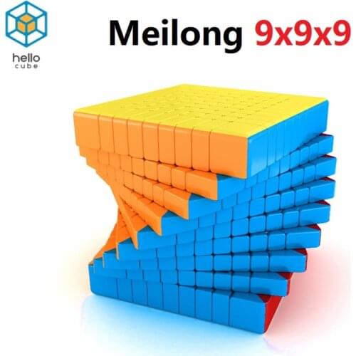 HelloCube MoYu MF9 Magic Cube Meilong 9x9x9 Cube Magic 9 Layers Shape 9x9 Speed Puzzle Cubo Educational Toys Kid Game