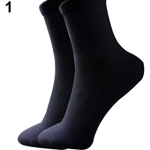 1 Pair Men\s Summer Mesh Soft Cotton Blend Socks Athletic Sport Gym Casual Socks new