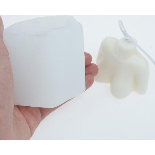 1 PC Breast Body Candle Silicone Mold, 3D Body Candle Mold, Handmade Soap Gypsum Mold