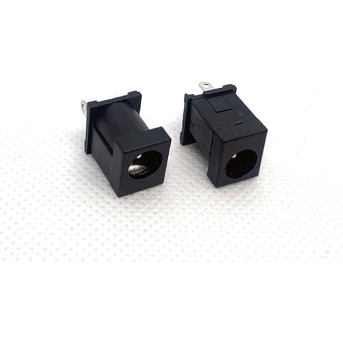 10Pcs DC Power Socket 5.5*2.0mm 3Pin The Power Seat DC-012A DIP The DC Connector The Power Supply Female Head