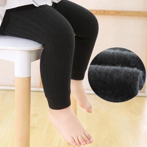 And Winter New Leggings Baby Girl Clothes Boys Clothes Warm Pantyhose Vertical Pattern Fashion All-match Leggings