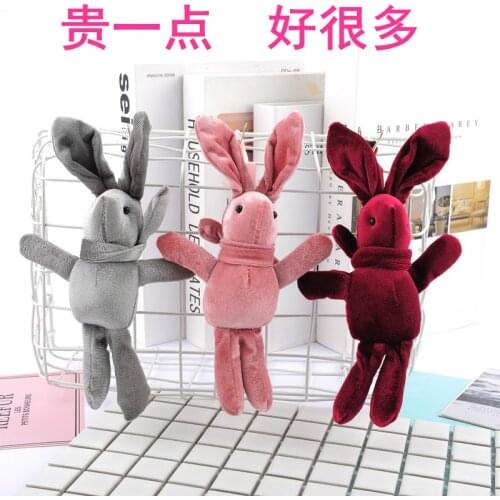 Korean Velvet Wishing Rabbit Kawaii Plush Toys Cartoon Comic Anime Model Doll Stuffed Toy Christmas Birthday Gift For Children