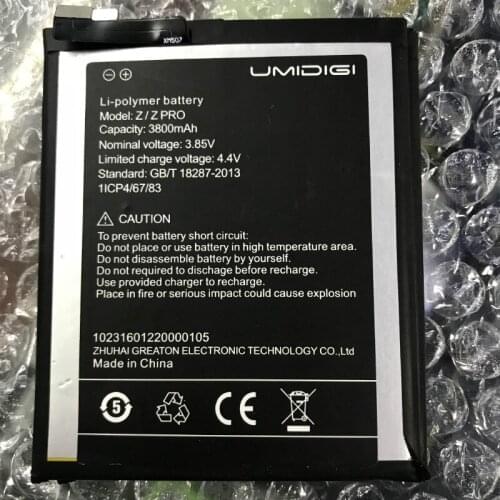 Аккумуляторы для телефонов UMIDIGI Z Pro MLLSE China At AliExpress
