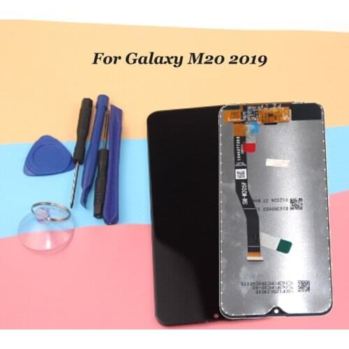 New For Samsung Galaxy M20 LCD Display Touch Screen Digitizer Assembly 6.3" For Samsung Galaxy SM-M205 M205F M205G/DS lcd