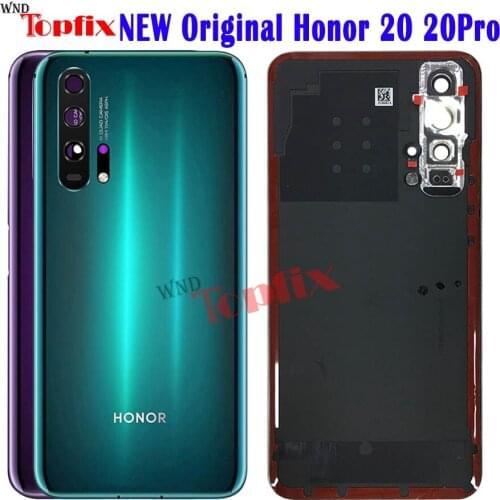 New For Huawei 20 Pro Battery Cover Rear Door 20Pro Housing Back Case Replaced Phone For Huawei honor 20Pro Battery Cover