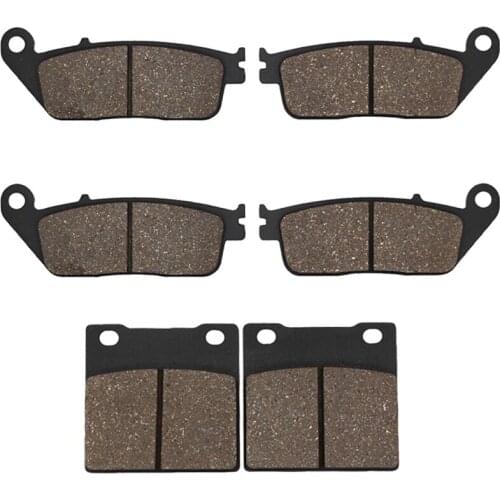 Motorcycle Front and Rear Brake Pads for SUZUKI GSX 400 GSX400 Impulse 1994-1996 GSF 600 GSF600 Bandit 1995-1999
