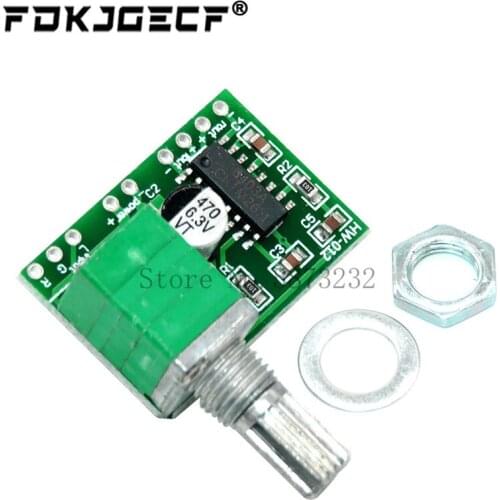 PAM8403 5V Power Audio Amplifier Board 2 Channel 3W W Volume Control / USB Power