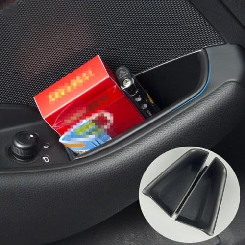 Car Front Rear Door Armrest Box Storage Frame Cover For Audi A3 8V 2014-2018 Interior Mouldings