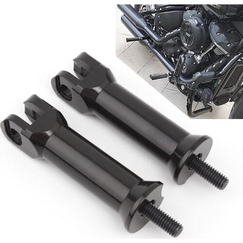 Motorcycle Footrest Foot Rear Foot Peg Bracket For Harley Davidson FLFB Fat Boy Street Bob Sport Glide Softail Standard 2018-Up