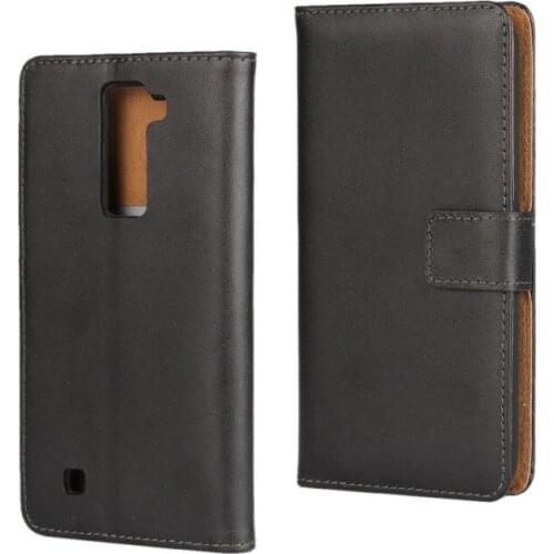 Genuine Leather Wallet Folding Flip Cover Case for LG G5 K8 Zero F60 L9 II L9 L7 II Nexus 4 E960 with Card Slot Holder