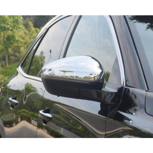 High quality ABS chrome 2pcs car door mirror decoration cover,rearview protection cover for Citroen DS7