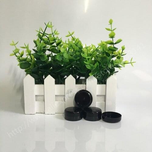 1000 x 5g Black PS Plastic Cosmetic Jar, Used As Promotion Cream Glitters Sample Packaging,Makeup Sub-bottling nail powder case