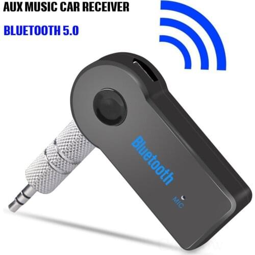 2 in 1 Wireless Bluetooth 5.0 Receiver Transmitter Adapter 3.5mm Jack For Car Music Audio Aux A2dp Headphone Reciever Handsfree