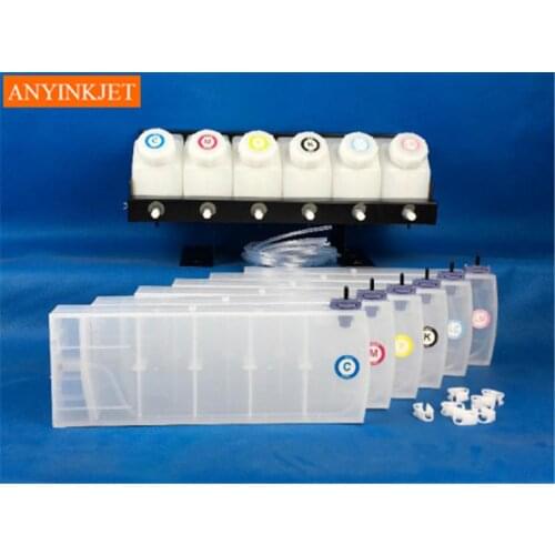 6 color Ciss ink system for HP Designje 10000s large format printer