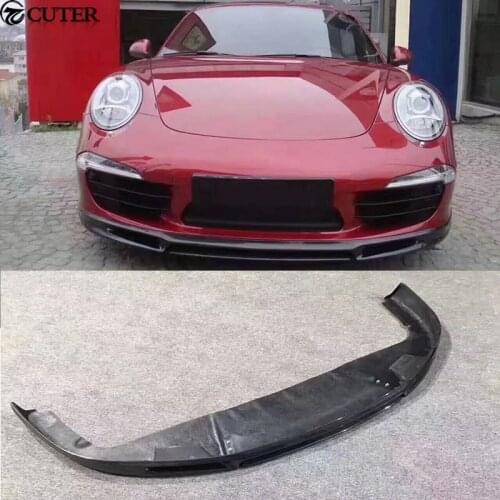 911 991 Carbon fiber front lip rear diffuser side skirts for Porsche 911 Carrera 991 GT3 12-15