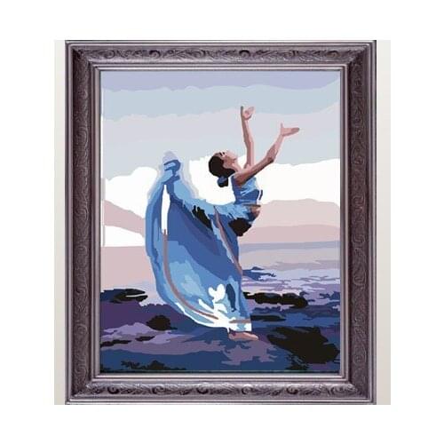 Diy Diamond Painting Cross Stitch Embroidery 3d Dance Girl Resin Square Drill Rhinestone Sticker Kits For Needlework Decoration