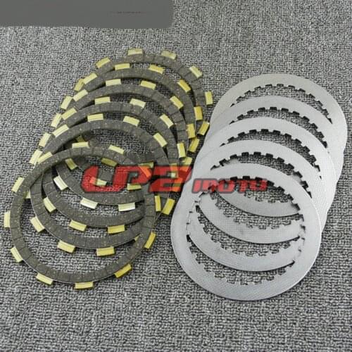Clutch Plates Discs For Suzuki DR500 81-83 DR600 85-89 GSX400 Inazuma LS650 Savage Boulevard S40 87-12 SP500 81-83 SP600F 85